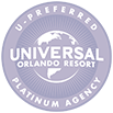 Universal Orlando Resort U-Preferred Platinum Agency