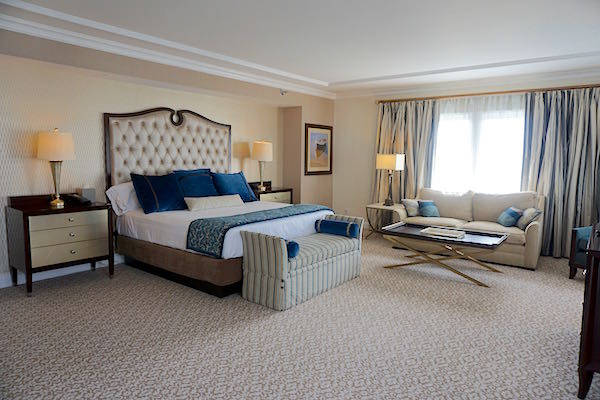 Disney's Beach Club Resort Presidential Newport Suite master bedroom image