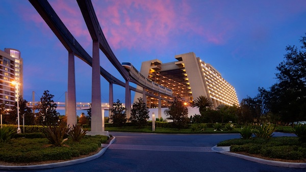 Disney's Contemporary Resort and monorail image