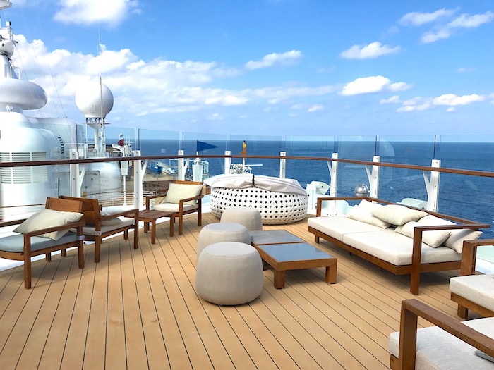 Disney Wonder conciderge sundeck