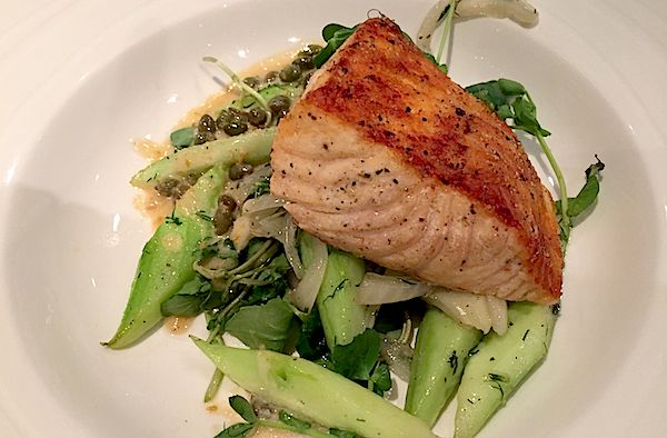Disney's Flying Fish Cafe salmon