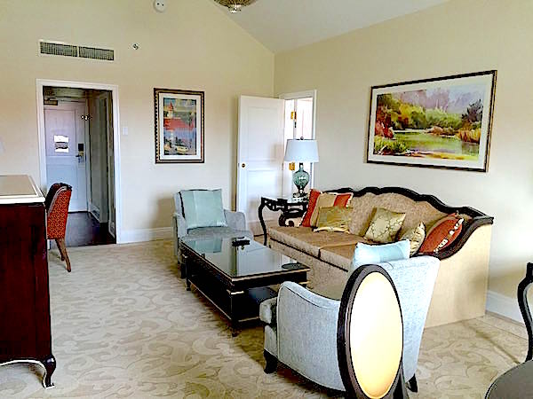 Disney's Grand Floridian Resort one-bedroom suite living room image