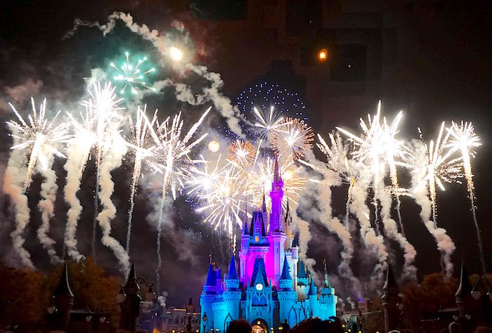 Magic Kingdom fireworks image