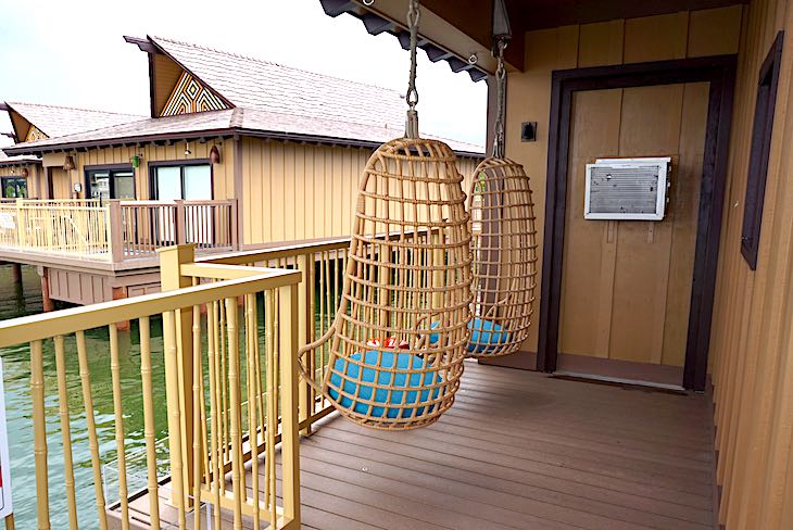 Disney's Polynesian Villas bungalows deck image