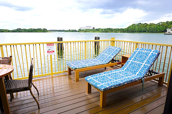 Disney's Polynesian Villas bungalows deck image