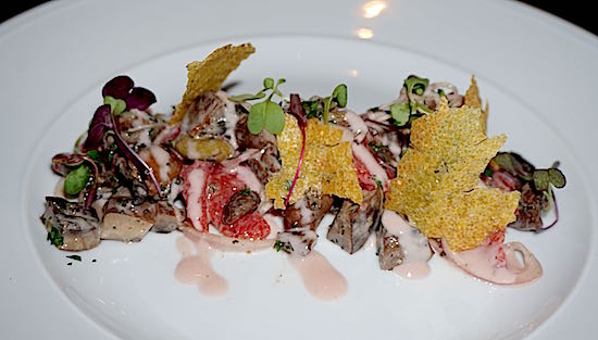 Ravello Four Seasons Orlando portobello mushroom salad image