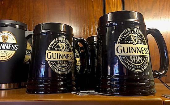 Epcot United Kingdom Guinness mugs image