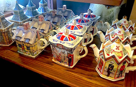 Epcot United Kingdom James Sadler teapots image