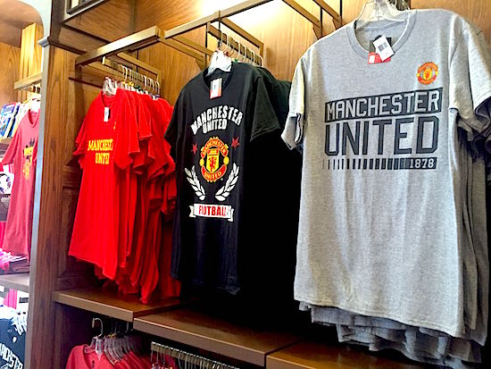 Epcot United Kingdom soccer shirts image