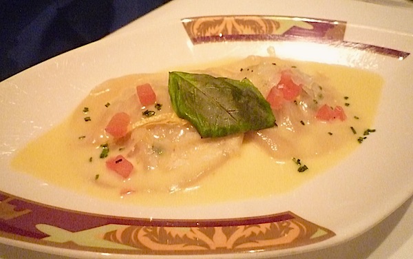 Palo Disney Cruise Line lobster ravioli image