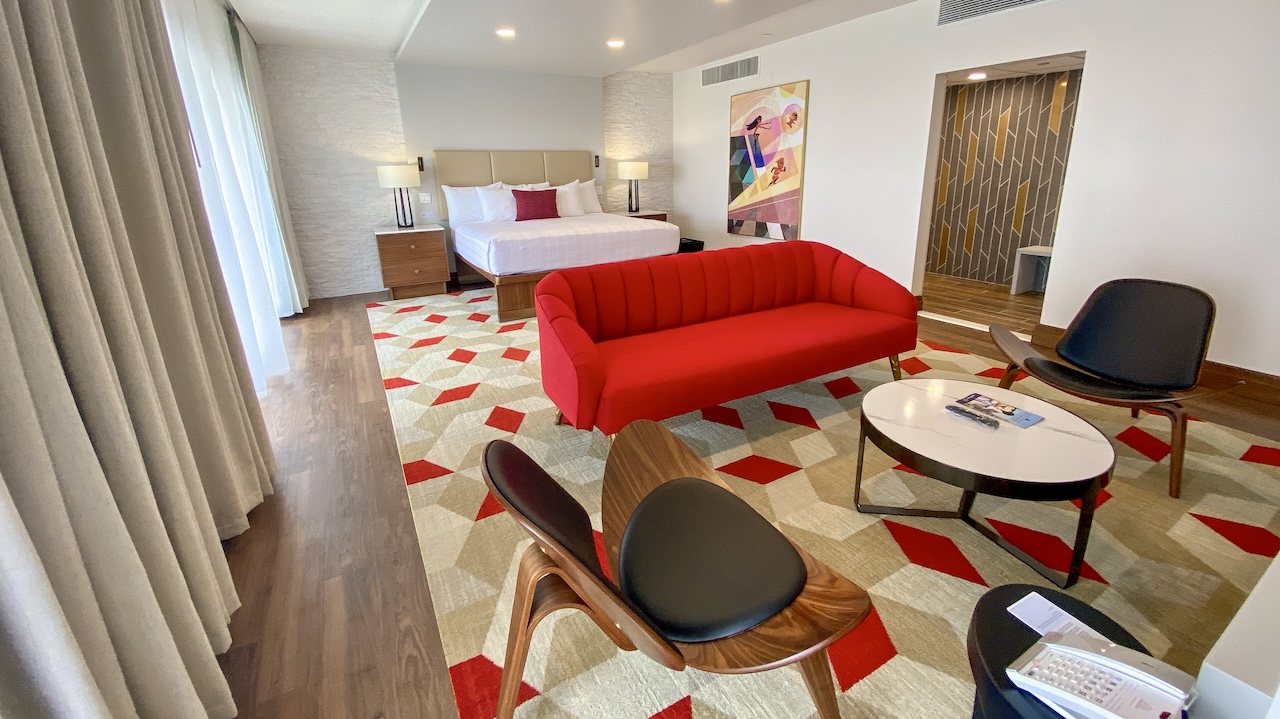 Disney's Contemporary Resort Presidential Suite primary bedroom
