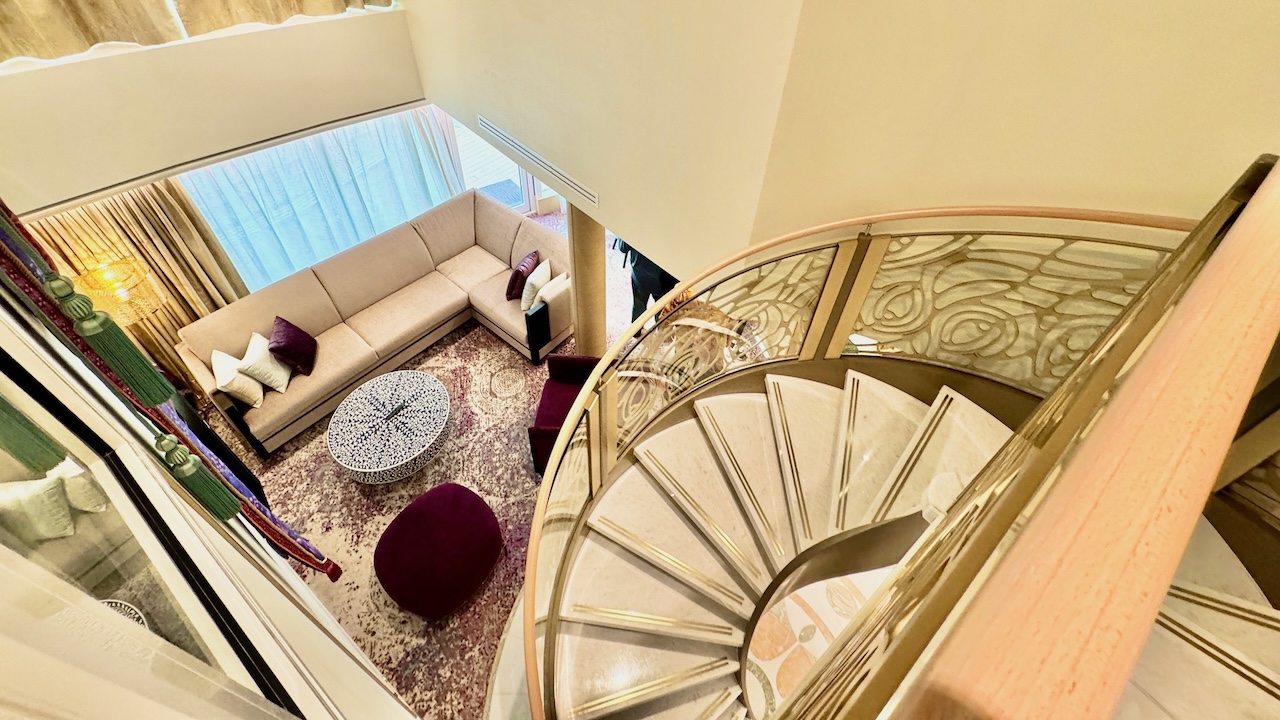 Disney Treasure 2-Story Rajah Royal Suite